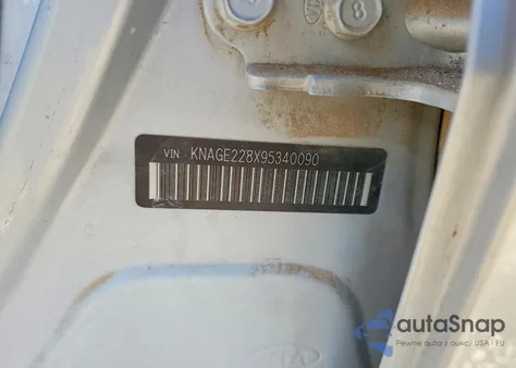 2009 Kia Optima Lx z USA, uszkodzony, nr VIN KNAGE228X95340090